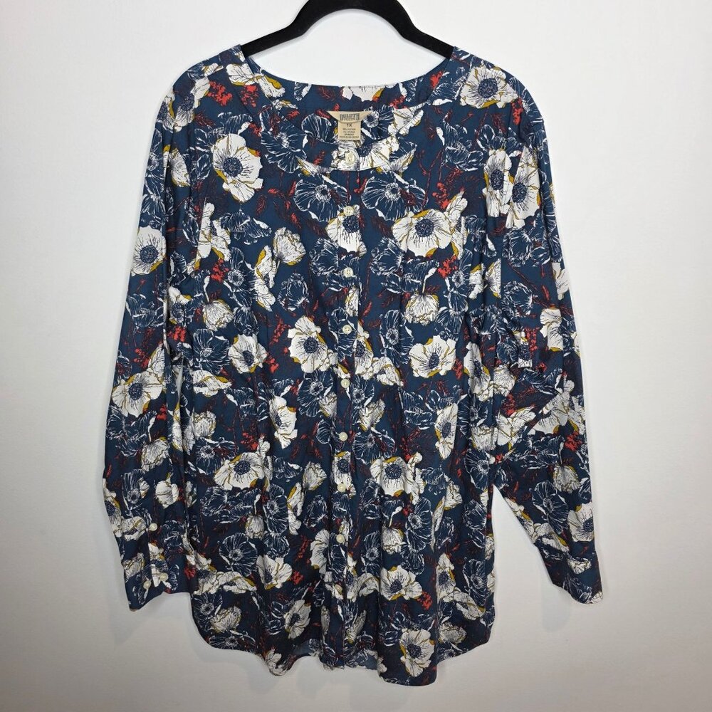 Duluth Trading Co Button‎ Up Womens 1X